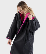 Dryrobe Advance Long Sleeve BLACK PINK - RECYCLED