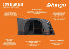 Vango Cove III Mid Air Drive Away Awning