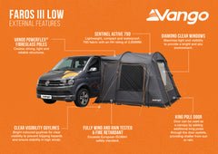 Vango Faros III Low Drive Away Awning