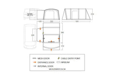 Vango Galli Pro Air Low Drive Away Awning