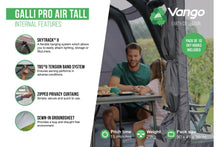 Vango Galli Pro Air Tall Drive Away Awning