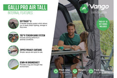 Vango Galli Pro Air Tall Drive Away Awning