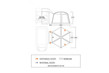 Vango HexAway Pro Air tall Drive Away Awning