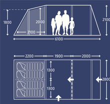 Kampa Hayling 4 Poled Tent