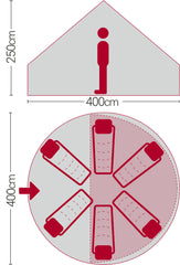 Quest Signature 5m Classic Bell Tent