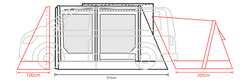Outdoor Revolution Movelite T3E Low Drive Away Awning