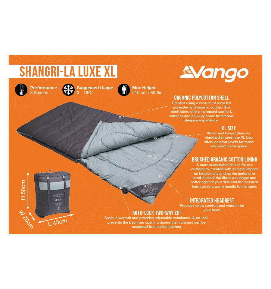 Vango 3 season sleeping clearance bag