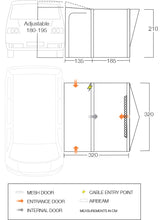 Vango Tolga Air VW Drive Away Awning