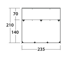 Outwell Hillcrest Tarp