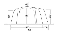 Outwell Montana 6 Air Tent 2025