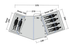 Outwell Hartford 6 Air Tent 2025