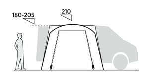 Easy Camp Utne Drive Away Awning (2025)