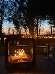 Alogfire Time Tunnel Side Handle Portable Gas Fire