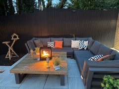 Alogfire Time Tunnel Side Handle Portable Gas Fire