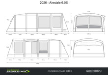Outdoor Revolution Airedale 6s Air Tent With Free Footprint