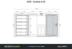Outdoor Revolution Airedale 6s Air Tent With Free Footprint