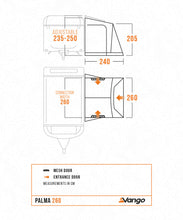 Vango Palma 260 Caravan Awning