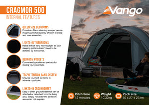 Vango Cragmor 500 Tent
