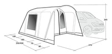 Outwell Talladega Air Drive Away Awning 2025