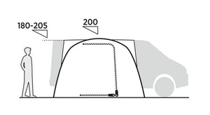 Easy Camp Reine Drive Away Awning 2025