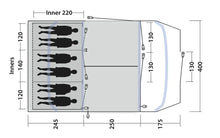 Outwell Sacramento 6 Air Tent 2026 Model