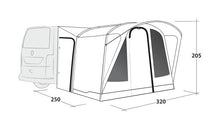 Outwell Fresno Drive Away Awning 2025