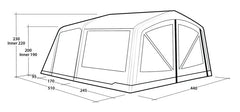 Outwell Maryland 5 Air Tent 205