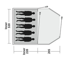 Outwell Earth 5 Plus Tent 2025