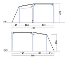 Outwell Maryland 5 Air Tent 205