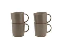 TRAVELLIFE AVILA (RPET) MUG 4PC TAUPE