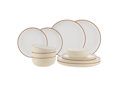 Travellife Avila 12-Piece Dinner Set – White