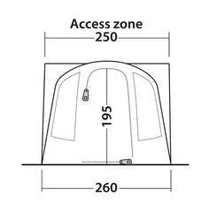 Outwell Santa Monica Air Drive Away Awning