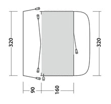 Outwell Fresno Drive Away Awning 2025