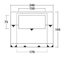 Outwell Backroads Awning Room 2025