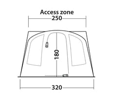 Outwell San Diego Drive Away Awning