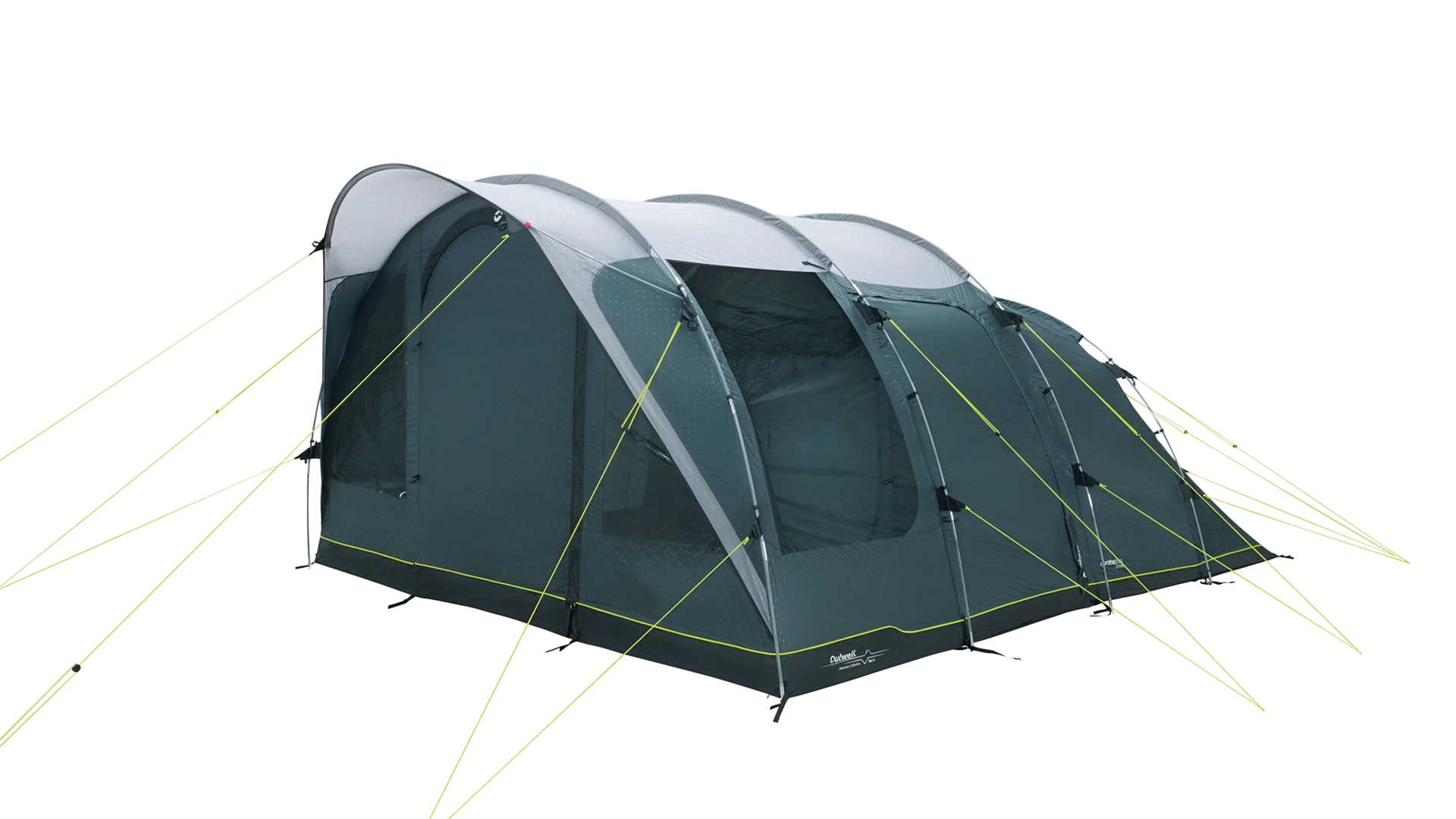 outwell 6 tent Sky 2026 | 6-Person Family Tent Markisen von Rolladen Scheib Roll Form Tarp Colour:Lewis Flat - Orange 1pair