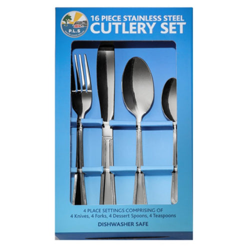 Cutlery Set - 16 Piece Stainless Steel