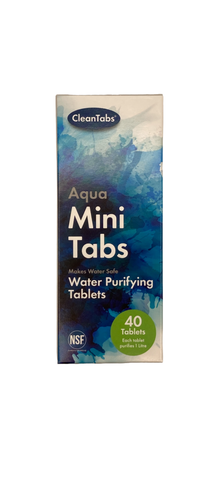 Aqua Mini Tabs - 40 Tablets