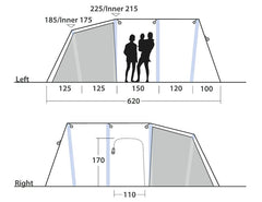 Outwell Montana 6 Air Tent 2025