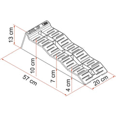 Fiamma Kit Level Up Levelling Ramps (Pair) With Bag