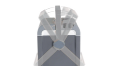 Outwell ECOcool Slate Grey 24L UK - 12V/230V