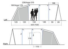 Outwell Vermont 7 Air Tent 2025