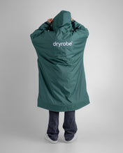 Dryrobe Advance Long Sleeve Dark Green Grey Advance Changing Robe