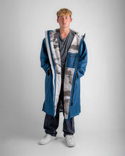 Dryrobe Advance Long Sleeve Deep Sea Blue Camo Advance Changing Robe