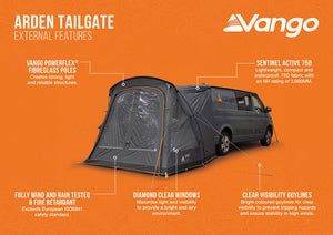 Vango Arden Tailgate Awning 2025