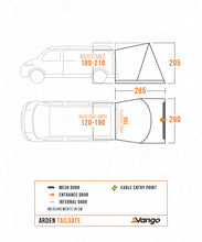 Vango Arden Tailgate Awning 2025