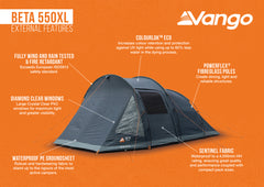 Vango Beta 550XL Tent 2025