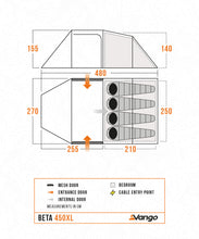 Vango Beta 450XL Tent 2025