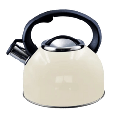 Liberty 2.5L Whistling Kettle - Cream