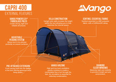 Vango Capri 400 Tent